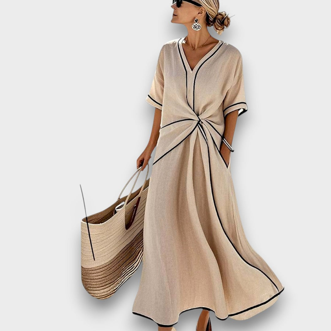 Ema - Vestido de verano a rayas