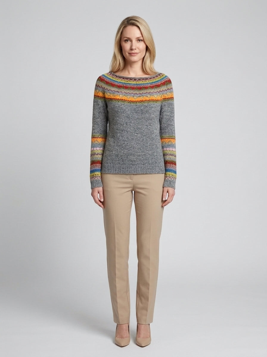 Gray/Rainbow / 5XL
