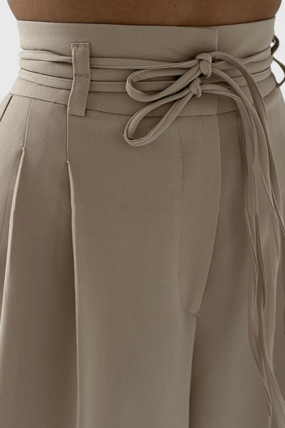 Orivé™ Sophie Pantalones de pierna ancha con cordones