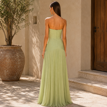 Vestido Almudena™ |  Elegancia Sofisticada que Estiliza con Delicadeza