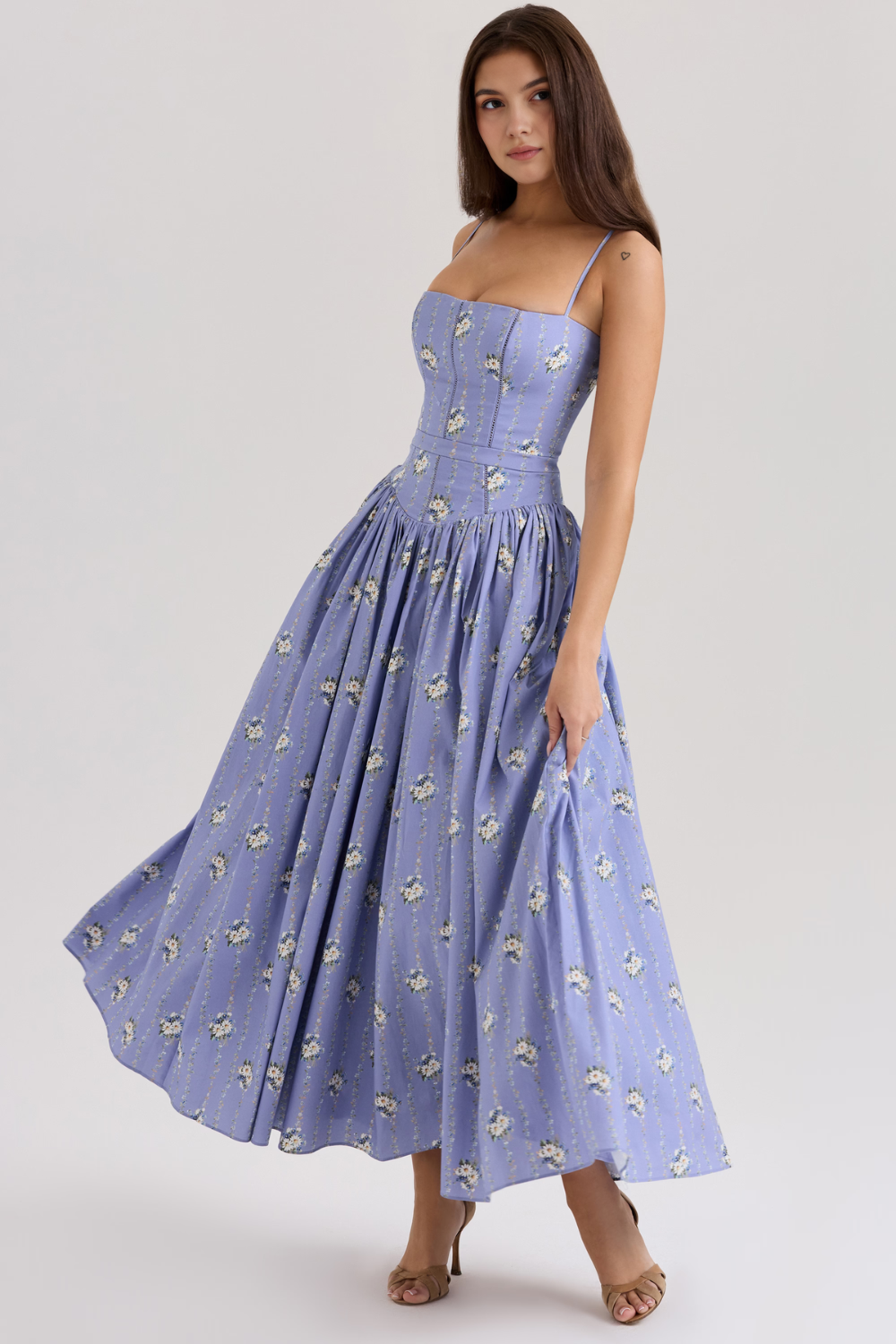 Morado floral / L