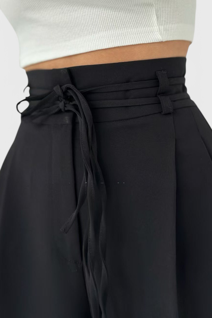 Orivé™ Sophie Pantalones de pierna ancha con cordones