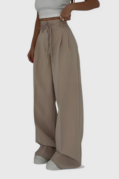 Orivé™ Sophie Pantalones de pierna ancha con cordones