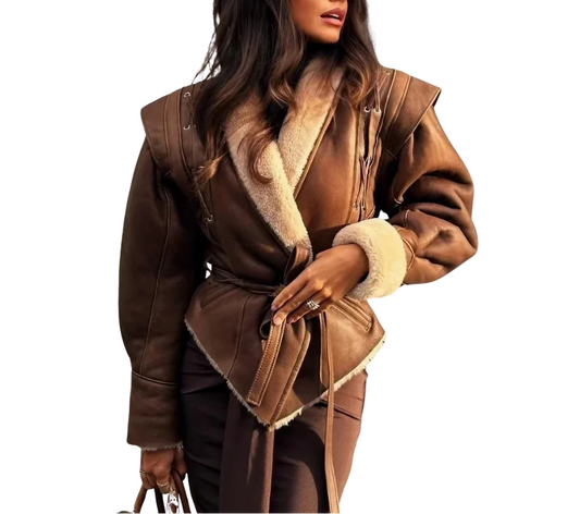 Alvea™ Marbella  Chaqueta con efecto pelo