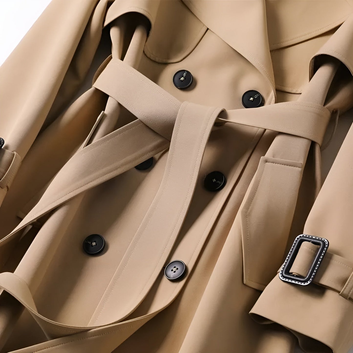 Orivé™ Gabardina elegante y a la moda