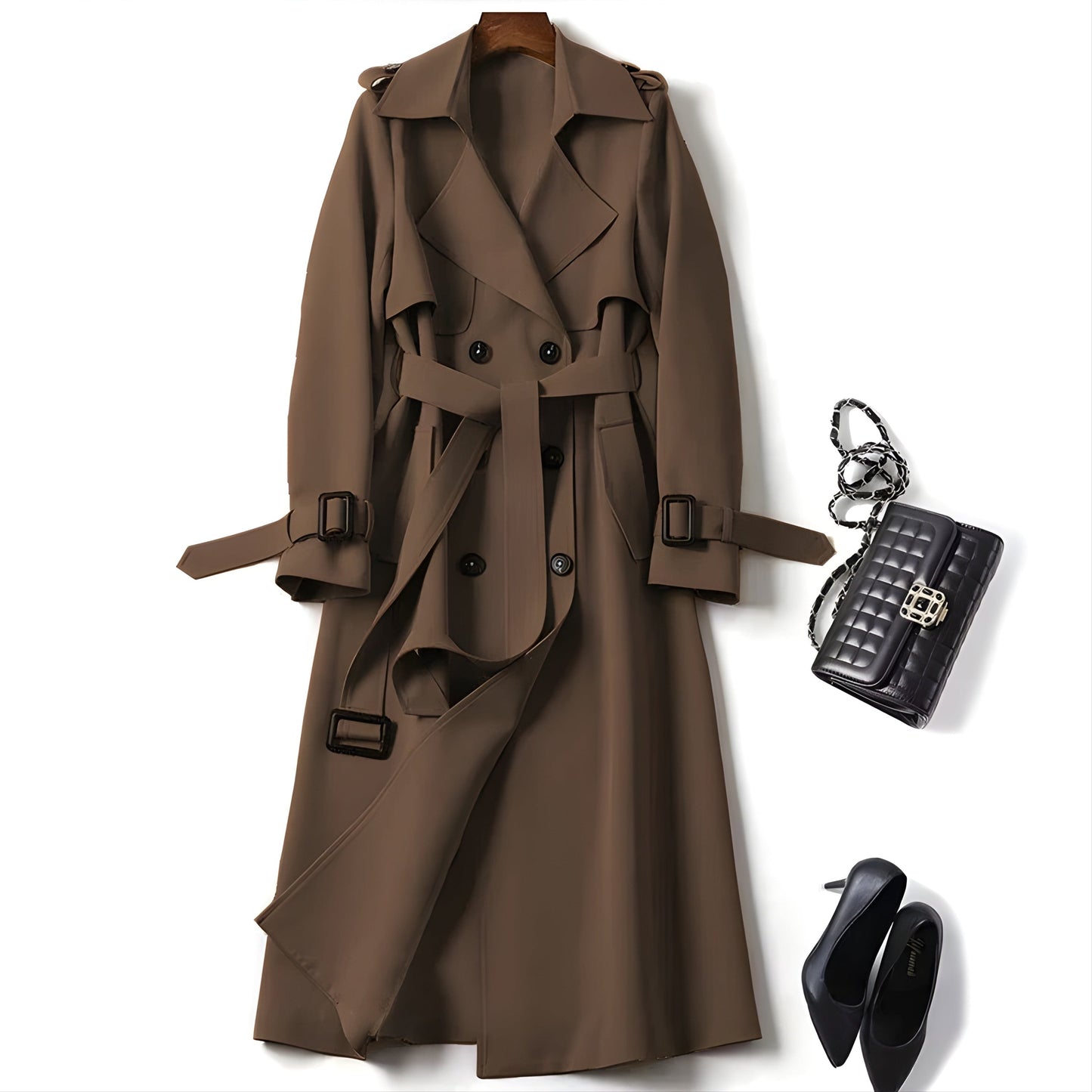 Orivé™ Gabardina elegante y a la moda