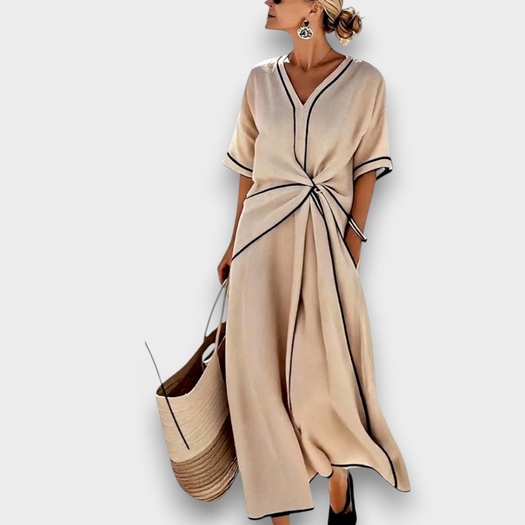 Ema - Vestido de verano a rayas