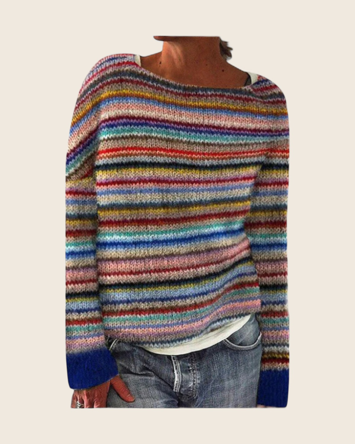 Rayas de arcoíris / 3XL