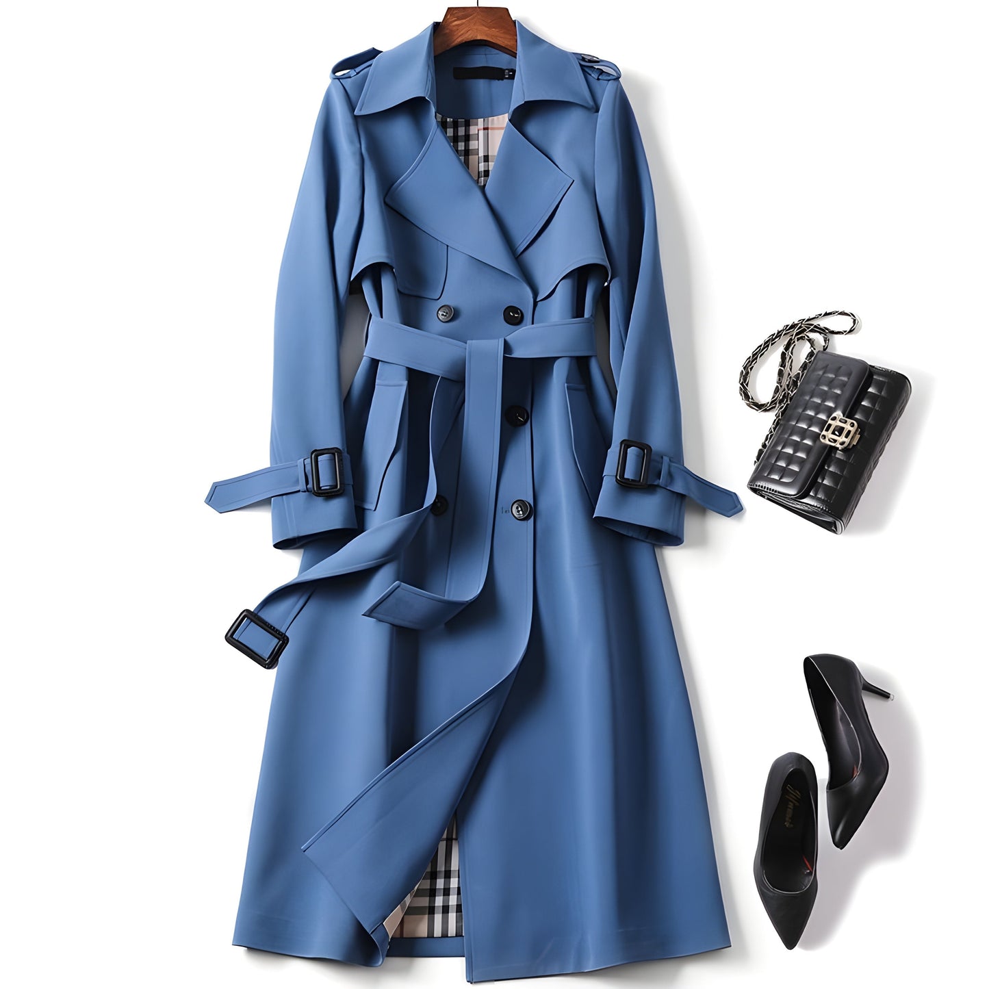Orivé™ Gabardina elegante y a la moda